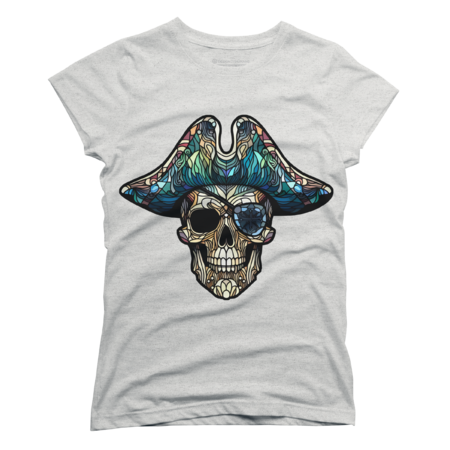 pirate skull by EyeTees