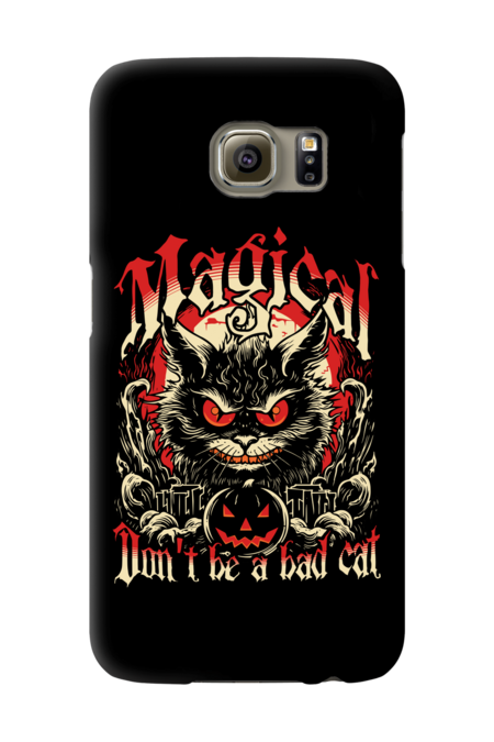 Halloween Magical Bad Cat by indivisibility