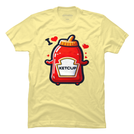 I Love Ketchup by nmtigbaclothing