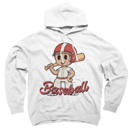 Cute Baseball Boy for Kids by maypin