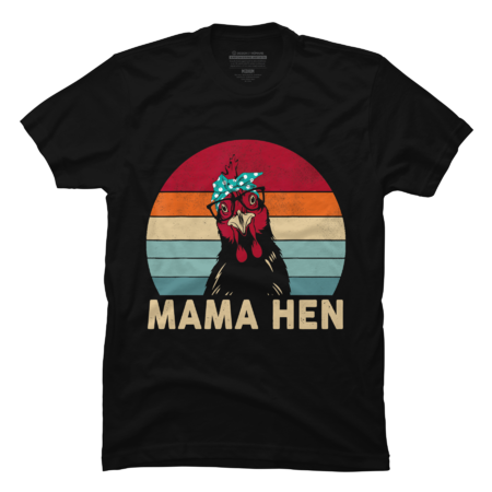Funny Mama Hen Chicken Mom Gifts Chicken Pajamas Retro by Afrolatinart