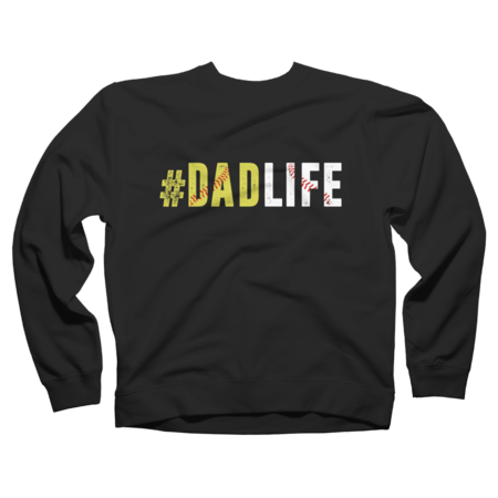 Dad Life Softball Daddy Baseball Sports Lover Father's Day by ZigzagCollection