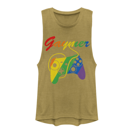 Gaymer LGBTQ Funny Gay Pride Month Gamer Gaming T-Shirt by Cindyaqui