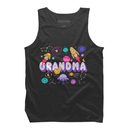 Grandma Outer Space Birthday Party Family Boys Girls by ZigzagCollection