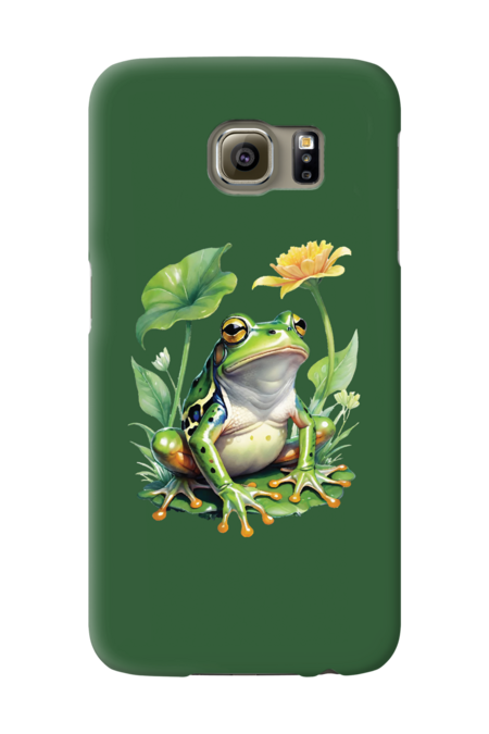 Green Frog by ArtBoutique