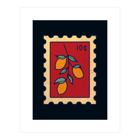 lemon stamp by kiryadi
