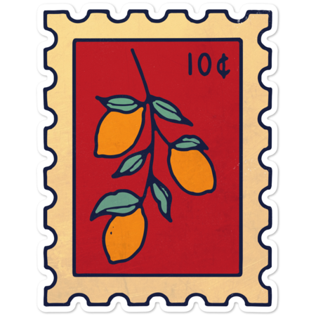 lemon stamp