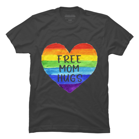Free Mom Hugs Shirt, Free Mom Hugs Inclusive Pride LGBTQIA by ZigzagCollection