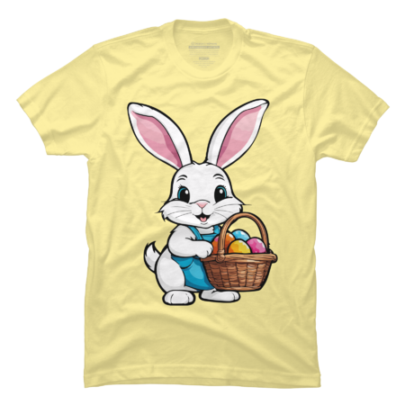 Adorable easter eggs hunter bunny by luisalfonso89