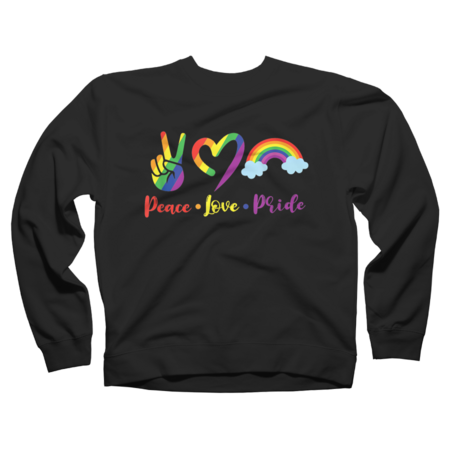 LGBT Rainbow Gay Peace Love Pride