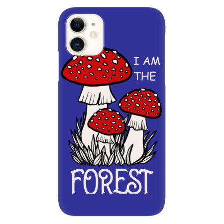 I am the forest Red mushrooms by TijanaARTStudio88