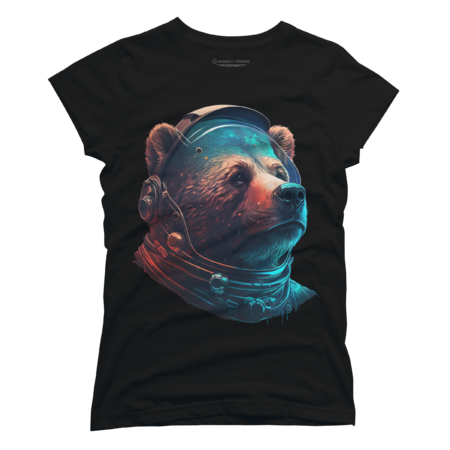 astronaut bear by kk31