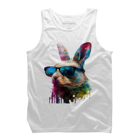 Rabbit T-Shirt by Tallullahprints