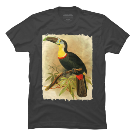 Toucan Bird of Paradise South America T-Shirt by Phsycartwork