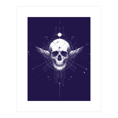 Celestial Skull by Fourfreak