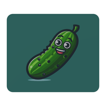 Funny cucumber by KeziuDesign