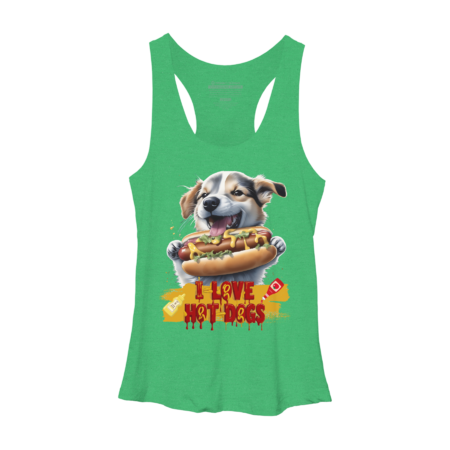 Puppy: I Love Hot Dogs by ArtIntelligence