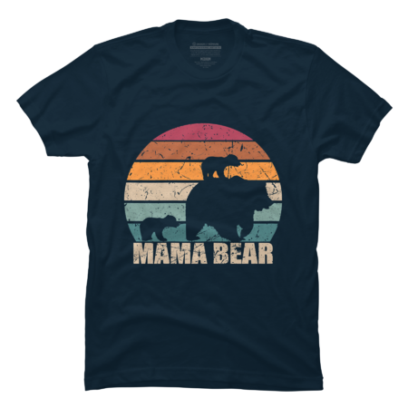 Retro Mama Bear Mothers Day Gifts by symbolsatire