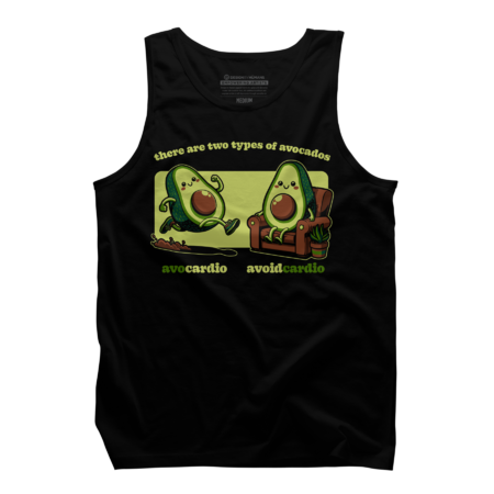 Avocado Tired Exercise - Funny Food Gift by studiomootant