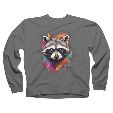 Watercolor Raccoon by artwacky