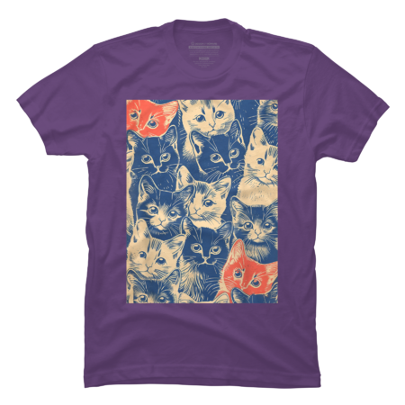 Vintage Cats Kittens T-Shirt by SullySketches