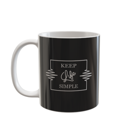 Keep Life Simple(white variant) by gegogneto