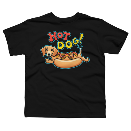 Hotdog Weiner dog by Designbyhy