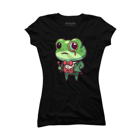 Frog Wearing Suit Cottagecore by luclam