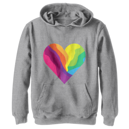 LGBT Pride Colors Heart Flag Pride Month T-Shirt by SullySketches
