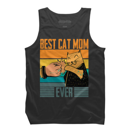 Best Cat Mom Ever Animal Pet Owner Kitten Lover T-Shirt by FlwfeaWaffle