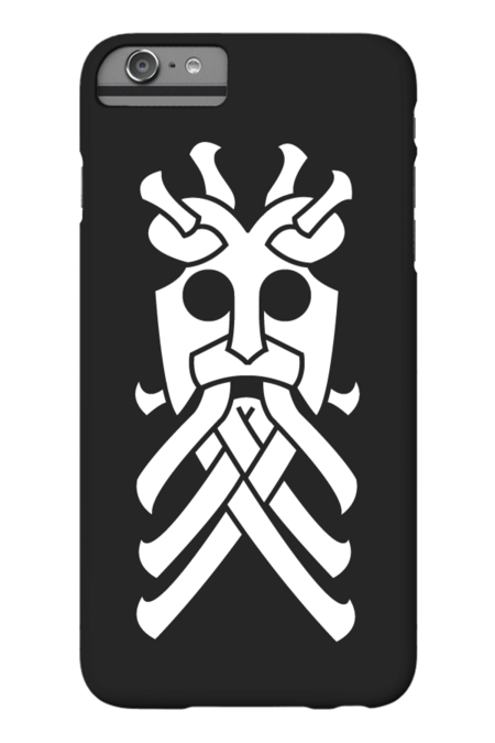 Viking Runemask - Norse Warrior (white variant) by gegogneto