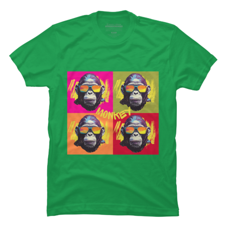 Urban Jungle Beats: The Chic Monke Collection by ELTeeshirt
