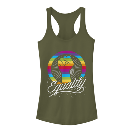 LGBT Gay Pride LGBTQ Equality Pride Month T-Shirt by sivelobanova
