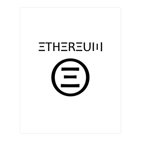 Ethereum symbol black