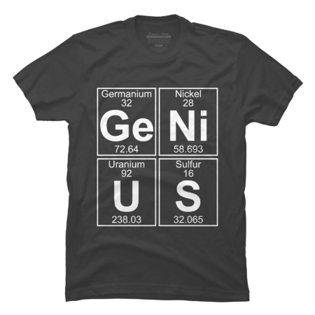 Ge-Ni-U-S (genius) by DOincDEsign