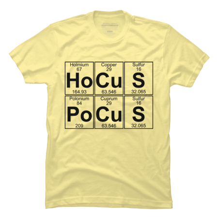Ho-Cu-S Po-Cu-S (Hocus Pocus) by DOincDEsign