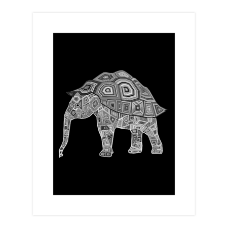 Elephant Turtle by Shrenk