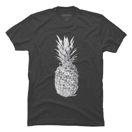 Pineapple black and white