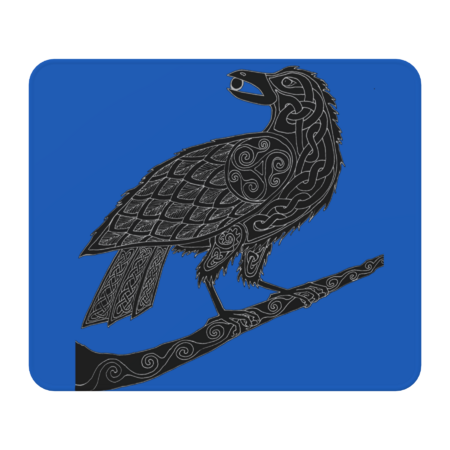 Celtic Raven by ingridthecrafty