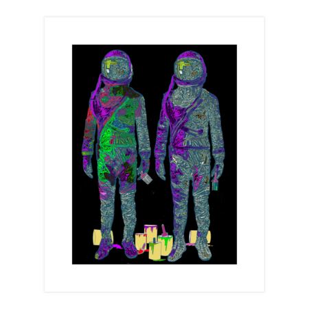 Painted Astronauts by morganolk