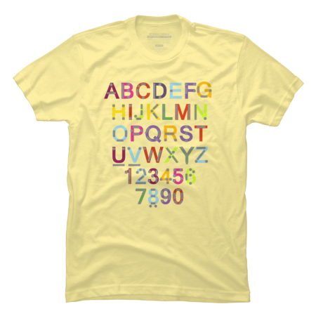 Nice colored morse alphabet by happycolours