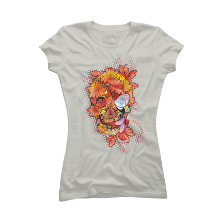 Floral Skull (Female) by LUQU