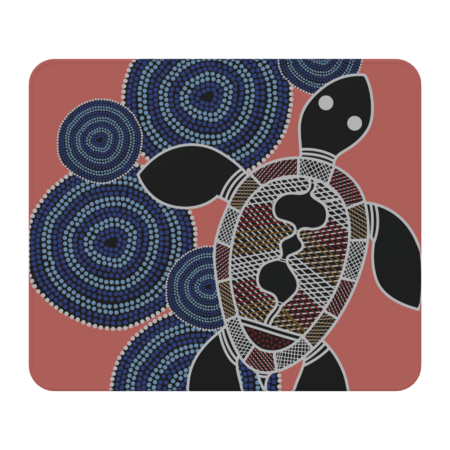 Authentic Aboriginal Arts - Sea Turtles by hogartharts