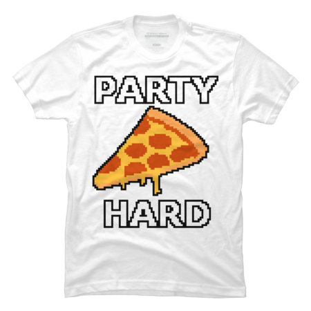 Party Hard Pixel Pizza by GrimDork