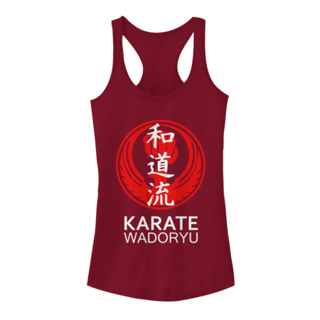 Karate Wadoryu (white text)