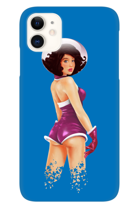 Retro Pinup Spacegirl by MILKSHAKEnFries