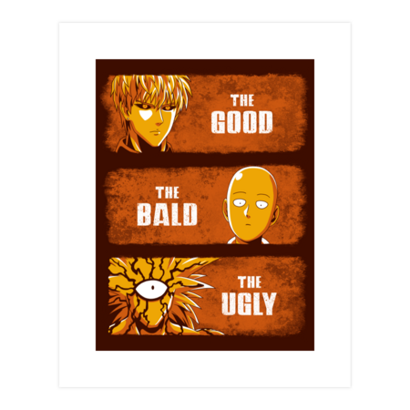 The Good, the Bald and the Ugly by cattocc