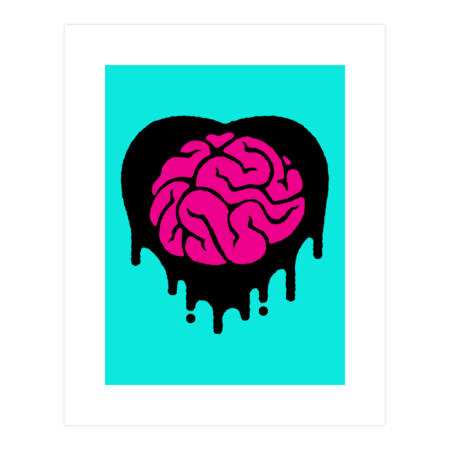 (luv) brainz - black heart