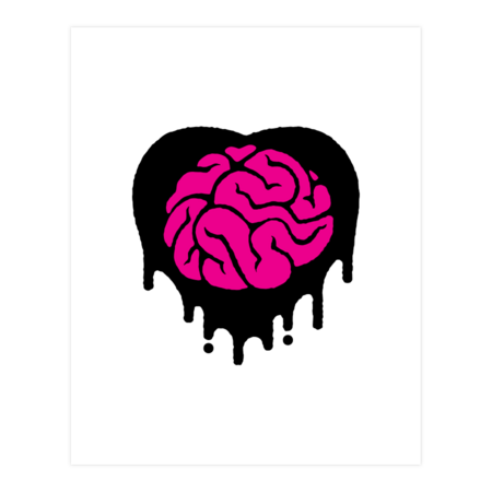 (luv) brainz - black heart
