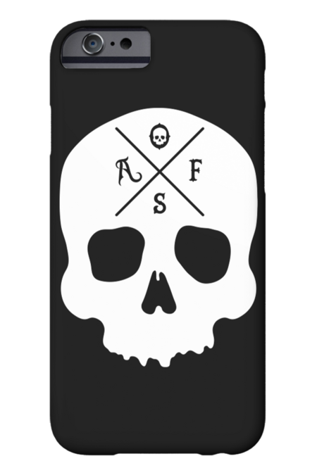 AF Skull white by AFoldskull